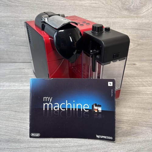 Delonghi Nespresso Lattissima+ EN521.R Coffee Machine, Red Tested Working VGC