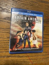 Captain America: The First Avenger (Blu-ray, 2011) Hayley Atwell Joe Johnston