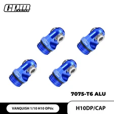 GPM 7075-T6 Alloy Shock Cap For VANQUISH 1/10 H10 OPtic KIT