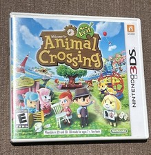 Animal Crossing New Leaf Case, Manual And Insert Only NO GAME 3DS Nintendo READ