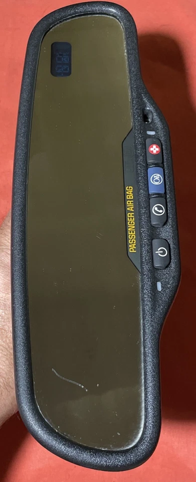 Saab 9-7x Chevy GMC Envoy зеркало заднего вида автоматическое затемнение компас Onstar GNTX-261 - Изображение 2 из 4