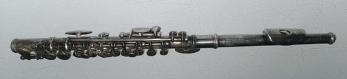 Antique VTG Silver? Small Piccolo Flute Marked  - Picture 3 of 15