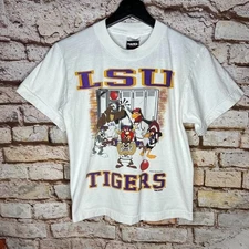 Vintage Looney Tunes LSU Tigers Basketball 1994 shirt Men Women S-5XL