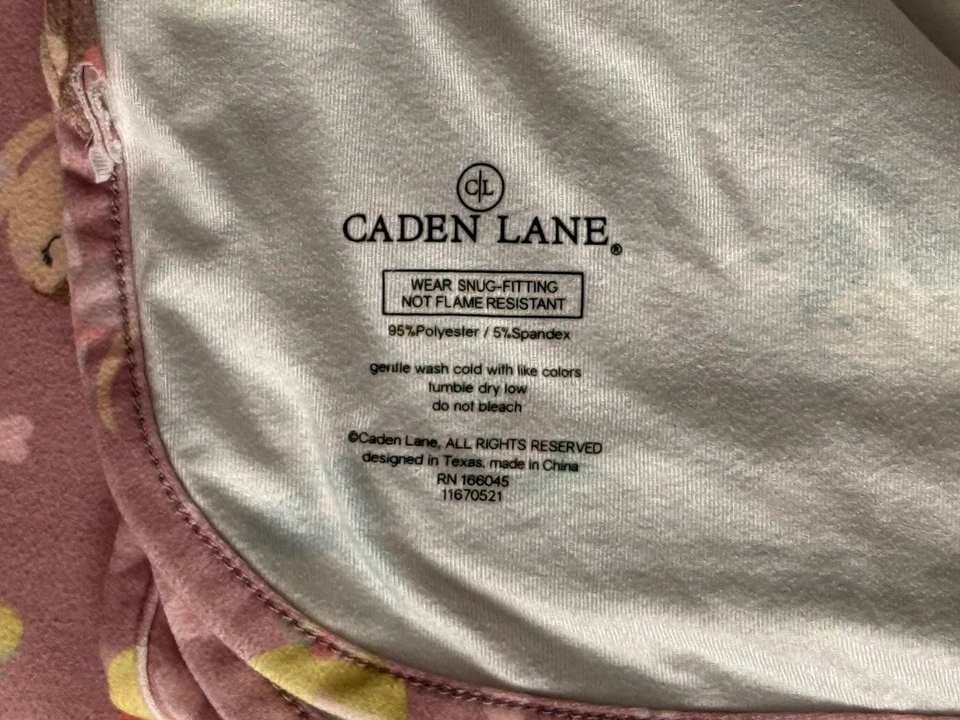 2 mantas de bebé Caden Lane * sirenas y bailarinas Foto 2 de 3