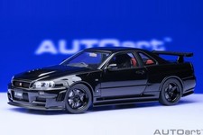 1/18 Minicar Diecast Model 2005 Nissan Nismo R34 GT-R Z-Tune Black Pearl JDM JP