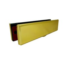 UAP Letter Box iPlate Aluminium 12" Letterbox for uPVC Doors 24 to 80mm