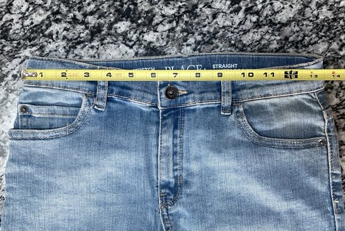 NWT! The Children's Place Straight Leg Jeans Size 12 Blue Light Wash - Picture 9 of 12