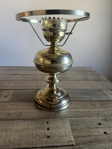 Vintage Rayo Lampe umgebauter Öllampenfuß, Vintage Metall Lampenfuß - Bild 2 von 19