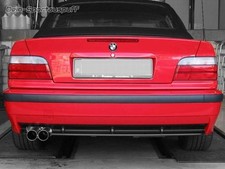 Eisenmann Sportauspuff + VBR BMW 3er E36 316i 2x70mm scharf