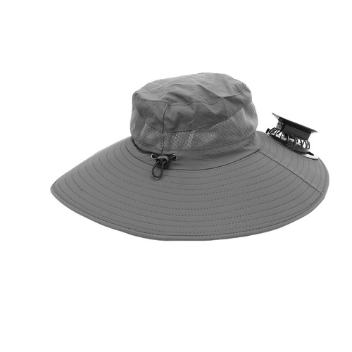 Adjustable Solar Fan Hat For Men Stay Cool Outdoors Beach Fishing Camping FHYP - Bild 10 von 16