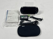 Sony Playstation Portable PSP Handheld Game System Black Does not have battery