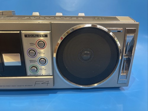1984 PANASONIC RX-F4 AMBIENCE BOOMBOX FM/AM RADIO CASSETTE RECORDER Tested - Picture 5 of 15