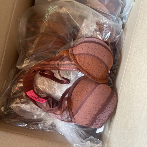 NEW La Senza Warm Desert Stripes Summer Remix Cotton Lightly Lined Demi Bra - Bild 11 von 15