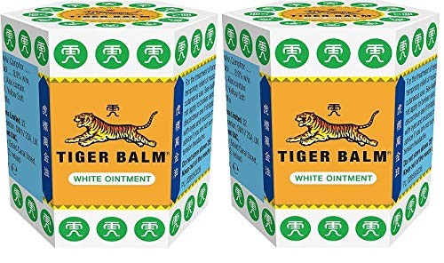 Tiger Balm 2pz Balsamo Di Tigre 21g Unguento (bianco) Tensione, Dolori Muscolari - Foto 16 di 24
