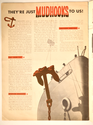 Calship Log Magazine December 1, 1943 California Ship Builders V G condition - Bild 4 von 4