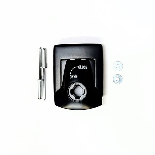 Hepco & Becker Side / Top Case Lid Latch Lock - Black - Bild 1 von 4