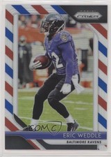 2018 Panini Prizm Red White & Blue Prizm Eric Weddle #185 n1u