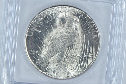 1922-D Peace Silver Dollar MS63 ICG - Picture 4 of 5