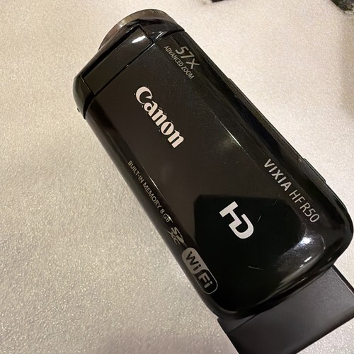 Canon VIXIA HF R50 TOUCHSCREEN 8GB Internal HDD Wi-Fi HD Camcorder EUC - Bild 2 von 22
