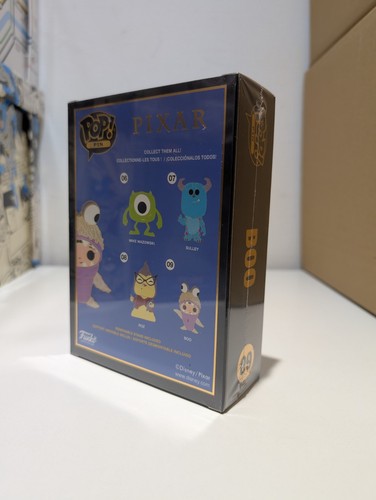 Funko Pop! Pixar Monsters Inc Boo & Sulley Enamel Pin Badges - New & Sealed - Picture 15 of 23