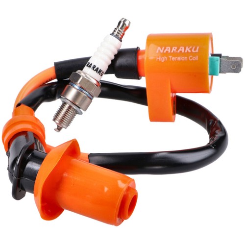 Naraku Zündset: Racing Zündspule & Iridium-Zündkerze für GY6 139QMB XL50QT-B Cra - Bild 1 von 1