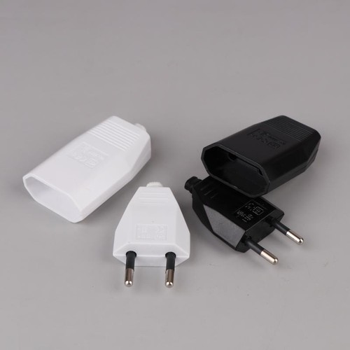1/2PCS Rewirable European Power Cord CE Male Plug Female Socket Electrical Plug - Photo 11/18