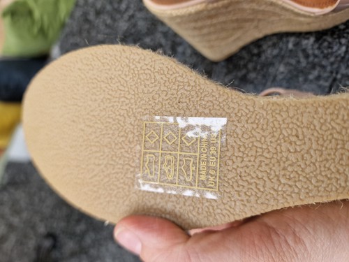 Brand New Tanned Wedges Size 6 - Picture 3 of 4