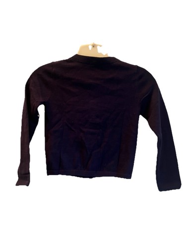 Tommy Hilfiger Youth Girls Size 6-7 Navy Button Front Cardigan Sweater New - Picture 2 of 5
