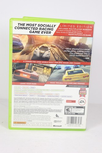 Need for Speed Most Wanted (Microsoft Xbox 360, 2012) - Imagen 3 de 10