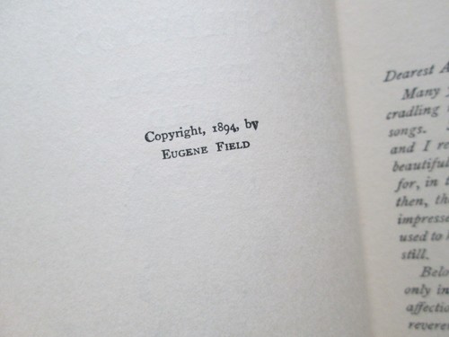"Love Songs of Childhood" by Eugene Field - 1913 - Imagen 7 de 11