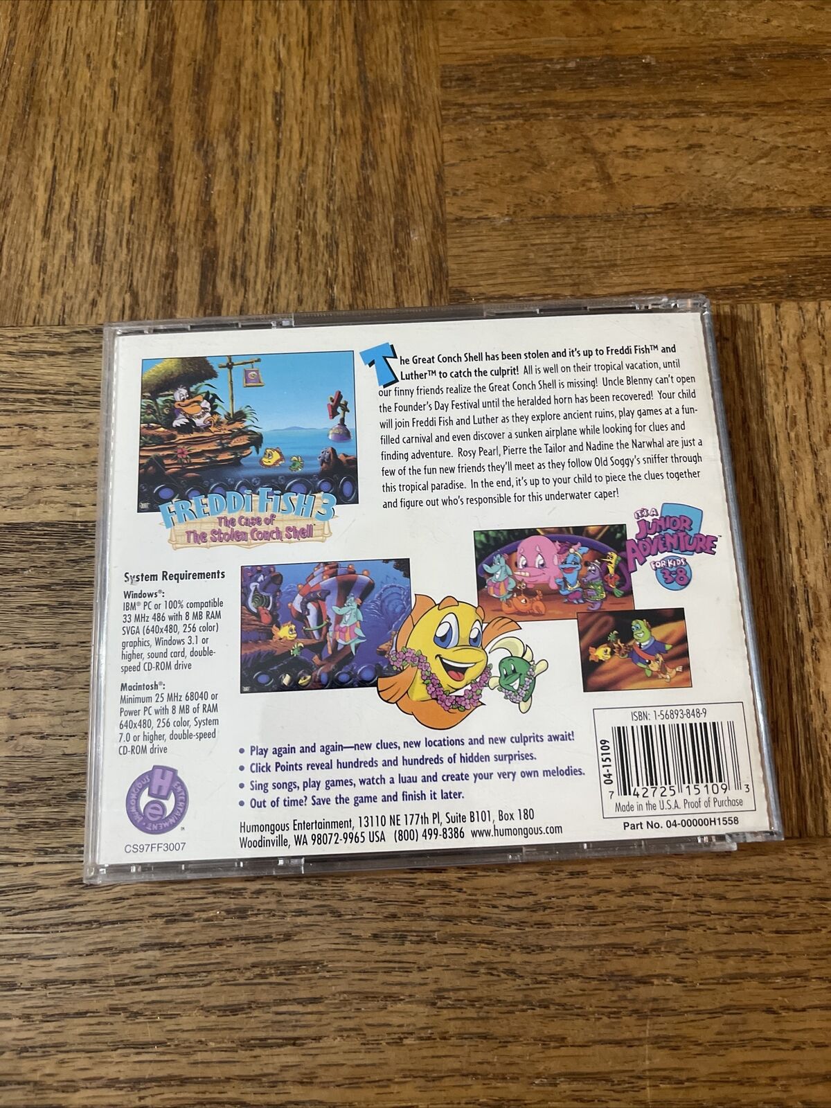 Freddi Fish PC CD Rom 742725151093 | eBay
