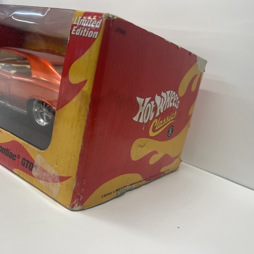 HOT WHEELS CLASSICS - LIMITED EDITION - 1966 GTO ORANGE 1:18 - Picture 13 of 20