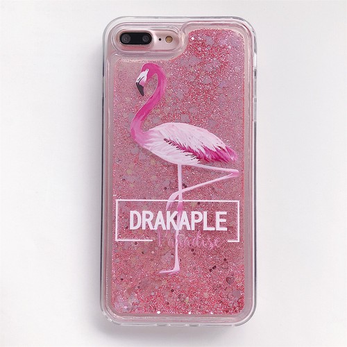 Unicorn Flamingo Liquid Glitter Case Cover For iPhone 14 Pro Max 13 12 11 7 8 SE - Picture 25 of 28