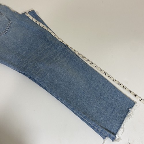 Madewell The Curvy Jeans Vintage Perfetto Lavaggio Money Distrutto Taglia 32 Nuovo con etichette - Foto 8 di 10