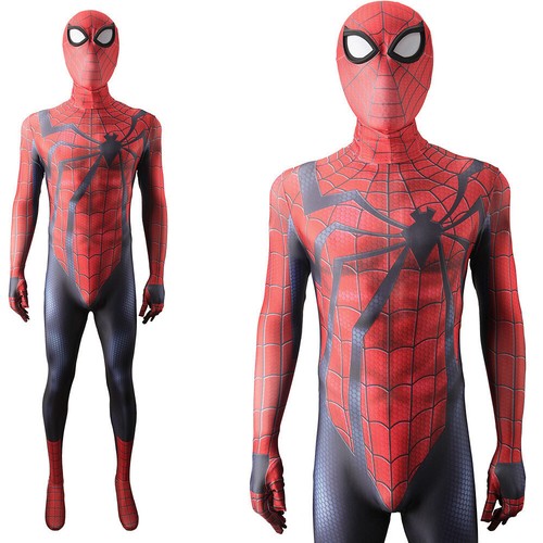 Beyond Spider-Man Overall Spiderman Cosplay Kostüm Halloween Erwachsene Kinder Party
