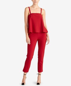 peplum top jumpsuit