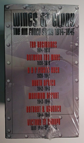 WINGS OF GLORY THE AIRFORCE STORY 1914-1945: 1996 WWII Documentary 7 VHS Box Set - Bild 3 von 6