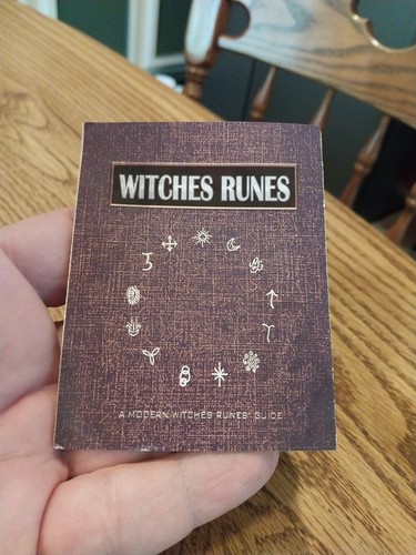 Hexe Runen aus Holz, graviertes Zigeunersymbol für Meditation Wahrsagung  - Bild 11 von 17