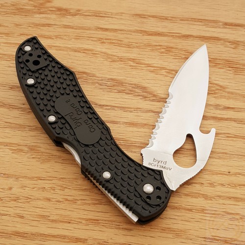 Byrd By Spyderco Cara Cara 2 Folding Knife 3.75" 8Cr13MoV Steel Blade FRN Handle - Picture 5 of 12