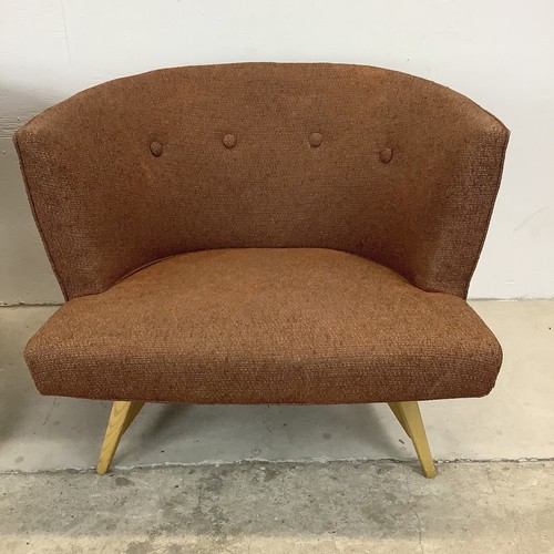 Pair Mid-Century Club Style Lounge Chairs - Picture 7 of 12