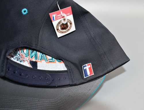 Casquette snapback vintage Twins Enterprise New York Islanders - Neuve avec étiquette - Photo 3 sur 6
