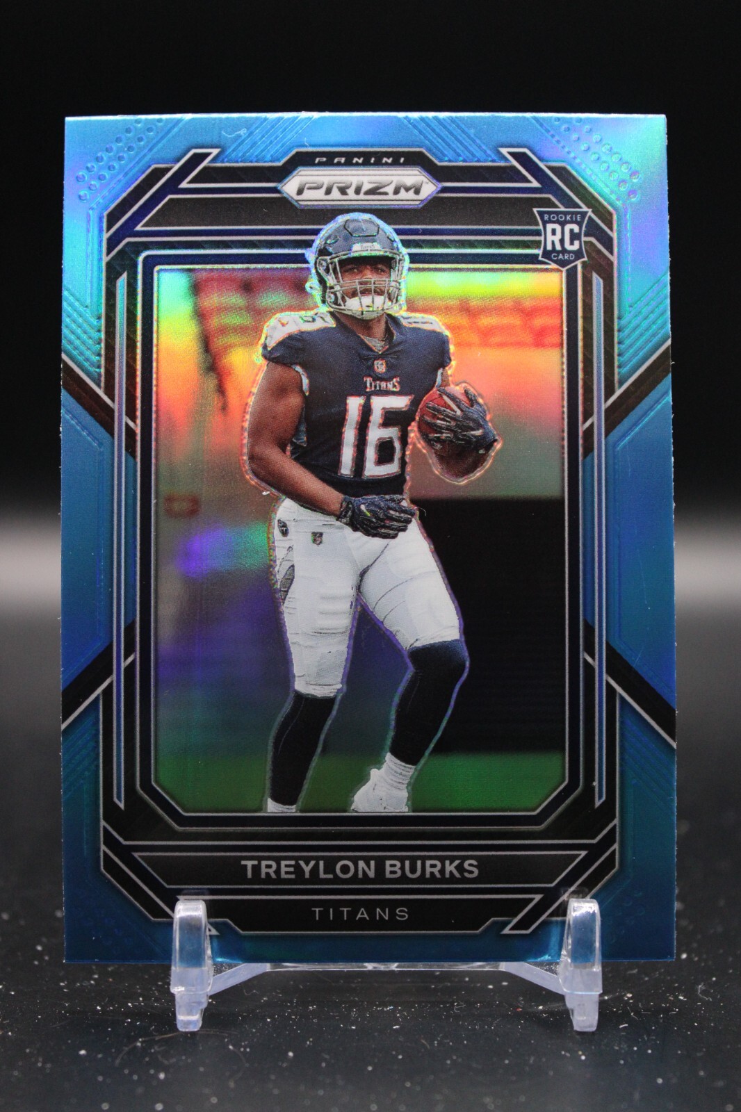 Treylon Burks, Tennessee Titans, 2022 Panini Prizm, Light Blue, Rookie, #313