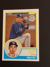 2018 Topps Blake Snell 35th Anniversary 1983 Variation 83-40 Padres Rays Mint!