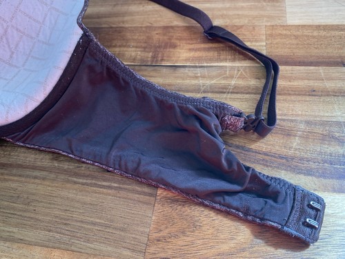 ✅Reggiseno Victorias Secret ✅ 34C ✅Uplift Semi Demi ✅ Marrone/Marrone ✅EUC - Foto 15 di 16
