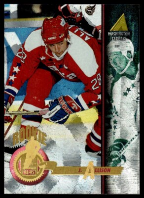 1994-95 PINNACLE RINK COLLECTION Jason Allison Washington Capitals #247 R112