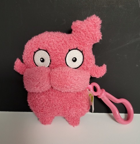 Hasbro Ugly Dolls MOXY To-Go 5" Pink Backpack Clip Keychain Stuffed Plush Toy - Picture 1 of 4