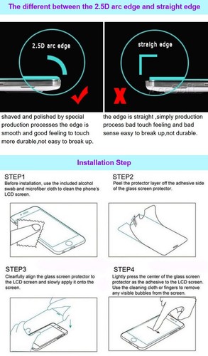 High Quality Shatterproof Screen Protector f Motorola Moto G Power (2022) XT2165 - Picture 4 of 4