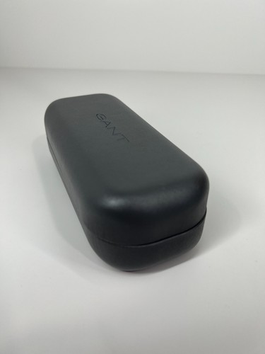 GANT Designer eye sun glasses case hard grey hinged eye storage clamshell - Foto 4 di 11