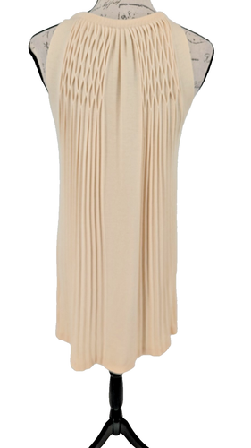 ESCADA DRESS Size 36 Cream Virgin Wool Quiet Luxury Old Money - Picture 4 of 12