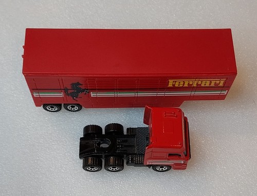 MB Ferrari Big Rig Team Hauler Truck, Tractor-Trailer, red, killer piece! - Picture 3 of 6